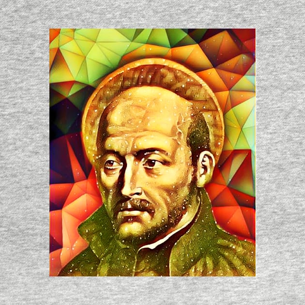 Ignatius of Loyola Snow Portrait | Ignatius of Loyola Artwork 15 by JustLit